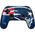 NFL New England Patriots Large Logo Google Stadia Controller Skin